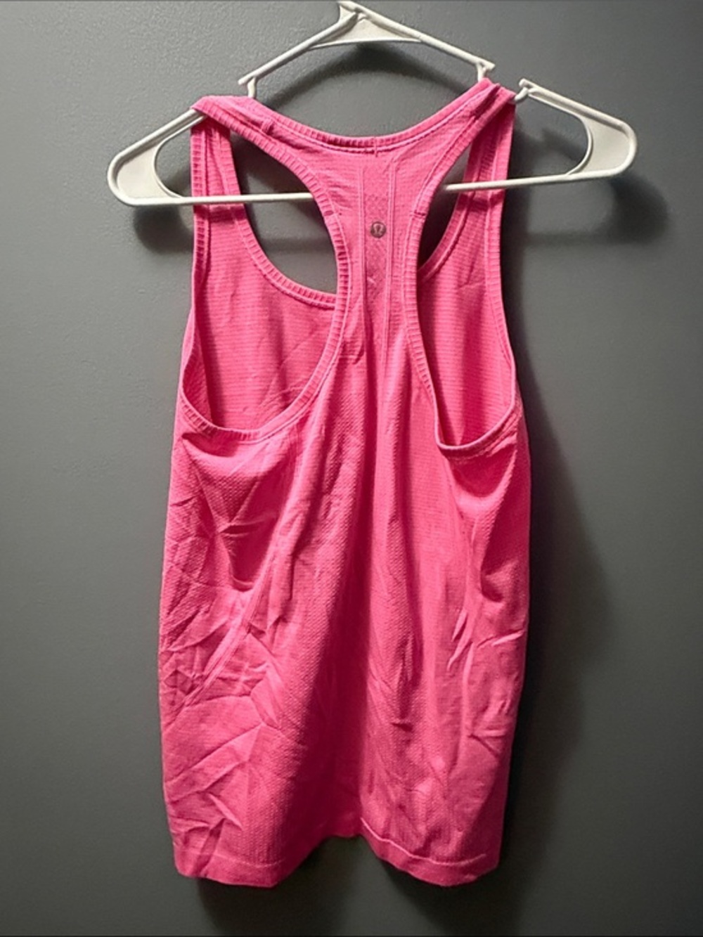 Hot Pink Racerback Tank - Picture 3 of 4